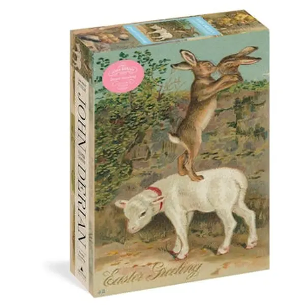 John Derian Paper Goods: Easter Greeting 1,000-Piece Puzzle John Derian Paper Goods: Easter Greeting 1,000-Piece Puzzle