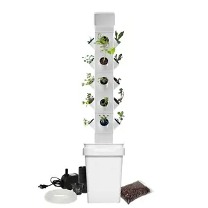 Vertical Hydroponic Garden Tower System Indoors and Out exo