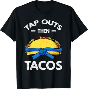 Jiu Jitsu Martial Arts Taco Jujutsu Cinco De Mayo Ju-Jitsu T-Shirt - Griseldatu Shop 47B08YRC9GHZ