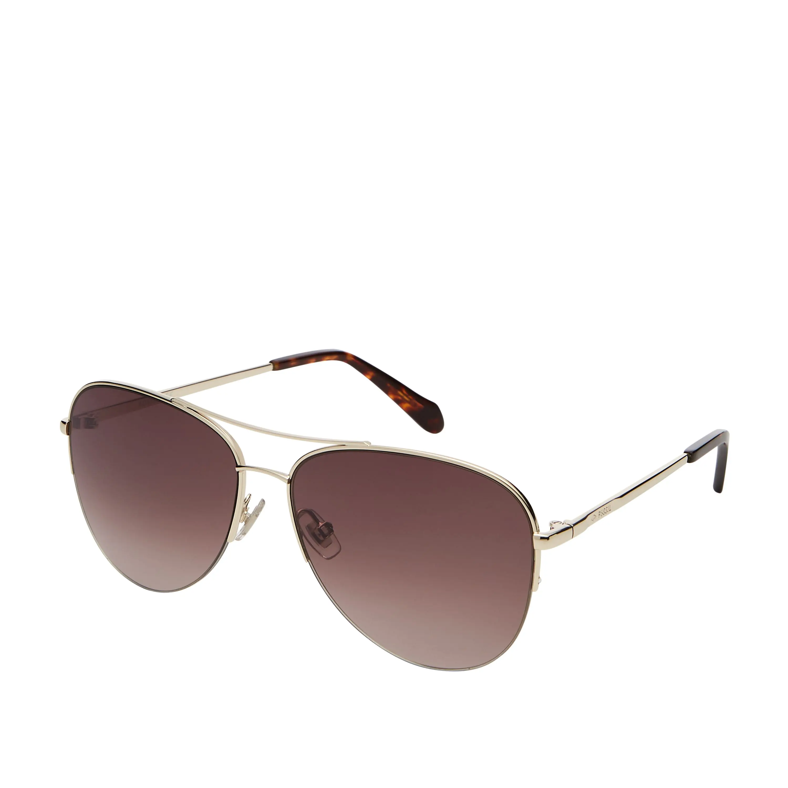 Fossil Men's Tiana Aviator Sunglasses