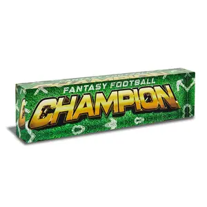 8" Fantasy Football Champion Acrylic Desk Name Plate