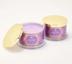 HomeWorx by Slatkin + Co. Set of (2) 18oz Cookie Caramel Crunch Candles