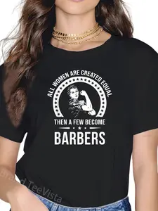 100% Cotton Unisex Funny Barber Shirts & Gifts Barber Shirts for Women | Barber T-Shirt