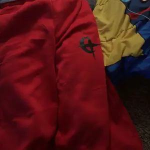 Street Style Badge Graphic Print Drawstring Waist Loose Fit Sports Pants