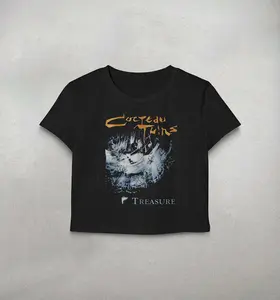 Cocteau twins crop top, Treasure album tee,  cute  , gifts for her