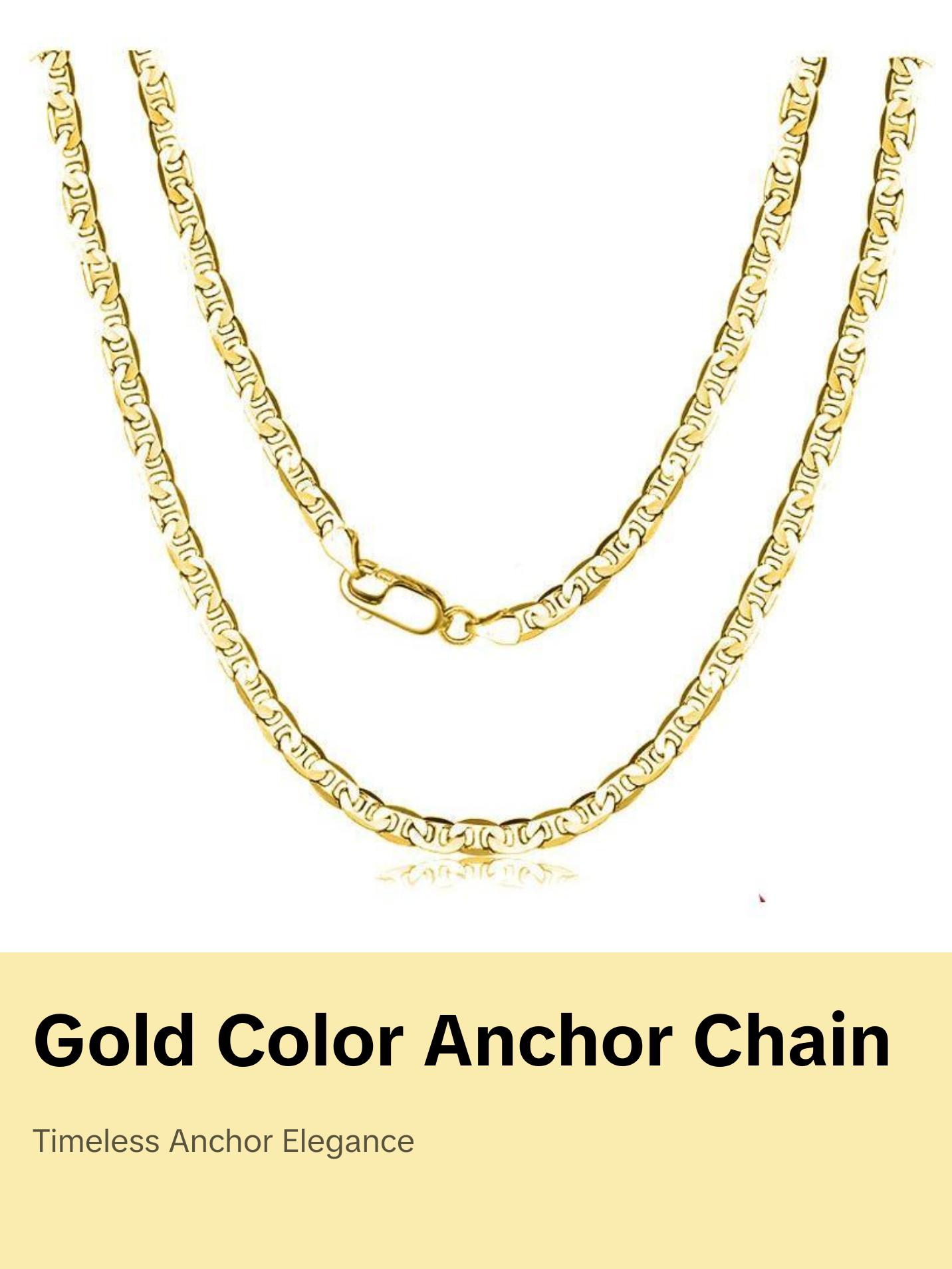 Anchor Chain Necklace