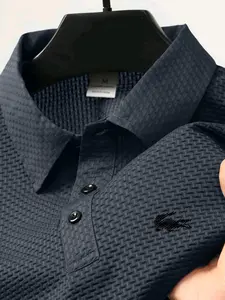 S045 striped crocodile printing, explosions men's trend POLO fir, suitable for outdoor sports and street wear, micro-elasticity brings more personal comfort, comfortable and breathable, necessary in summer, there are six colors to choose from.
