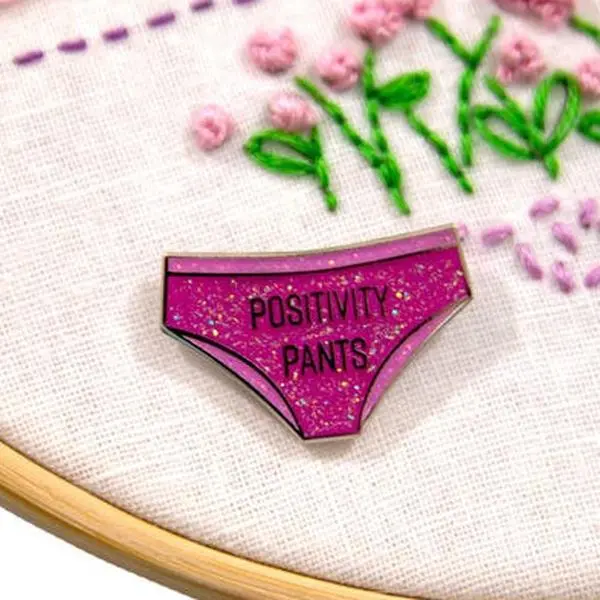 Positivity Pants Magnetic Needle Minder