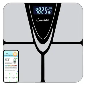 Smart Body Weight Scale with BMI, Body Fat & Muscle Mass – FSA/HSA Eligible, Bluetooth Sync to Apps, LED Display, Tempered Glass