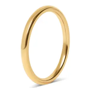 Gold Ring - Stackable Ring - Waterproof - Durable - Everyday Jewelry - Tarnish Resistant