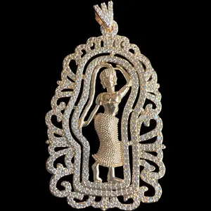 Phra Mae Thorani Vasundhara Goddess  Large Pendant Auspicious Daily