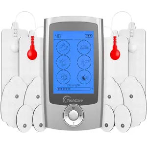 Tens Unit Muscle Stimulator 24 Modes EMS Pulse Massager Machine Device Neck Back Leg Shoulder Pain Relief with Lower Back Massager Belt