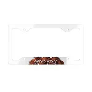 Metal License Plate Frame
