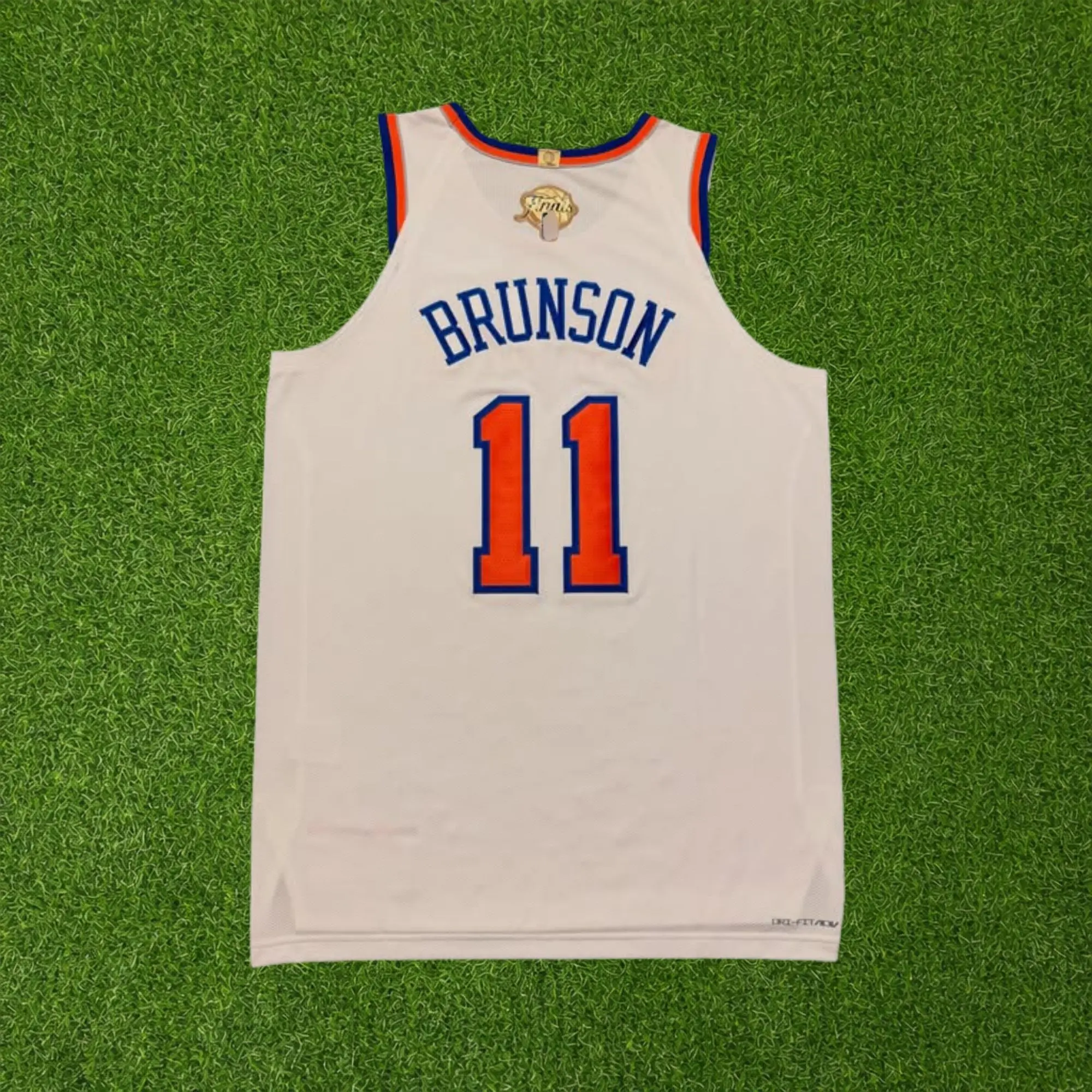 Brunson #21 Swingman Jersey Finals 2026 full logo