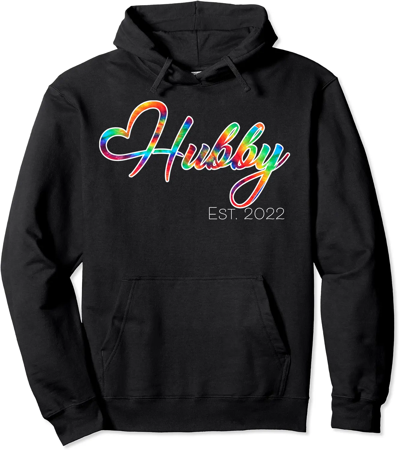 Hubby Est. 2022 For Couples Wedding Anniversary Honeymoon Pullover Hoodie - Antonioja Shop 24B09PNHYXTF