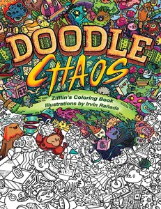 Doodle Chaos: Zifflin's Coloring Book, Paperback