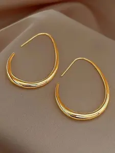 Water Drop Earring New Style Cool Minimalist Geometric Fashion Ear Ring for Women, Versatile Elegant Jewelry, All Seasons Accessory