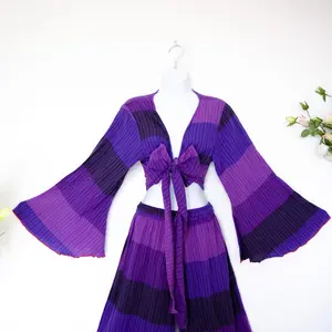 Cotton Bell Sleeve Wrap Top, Butterfly Style Tie Top, Boho Fairy Goddess, Summer Blouse, Bohemian Festival Crop Top, Retro Style, 90s Clothing, Cotton Cardigan, Three Way Tie Top