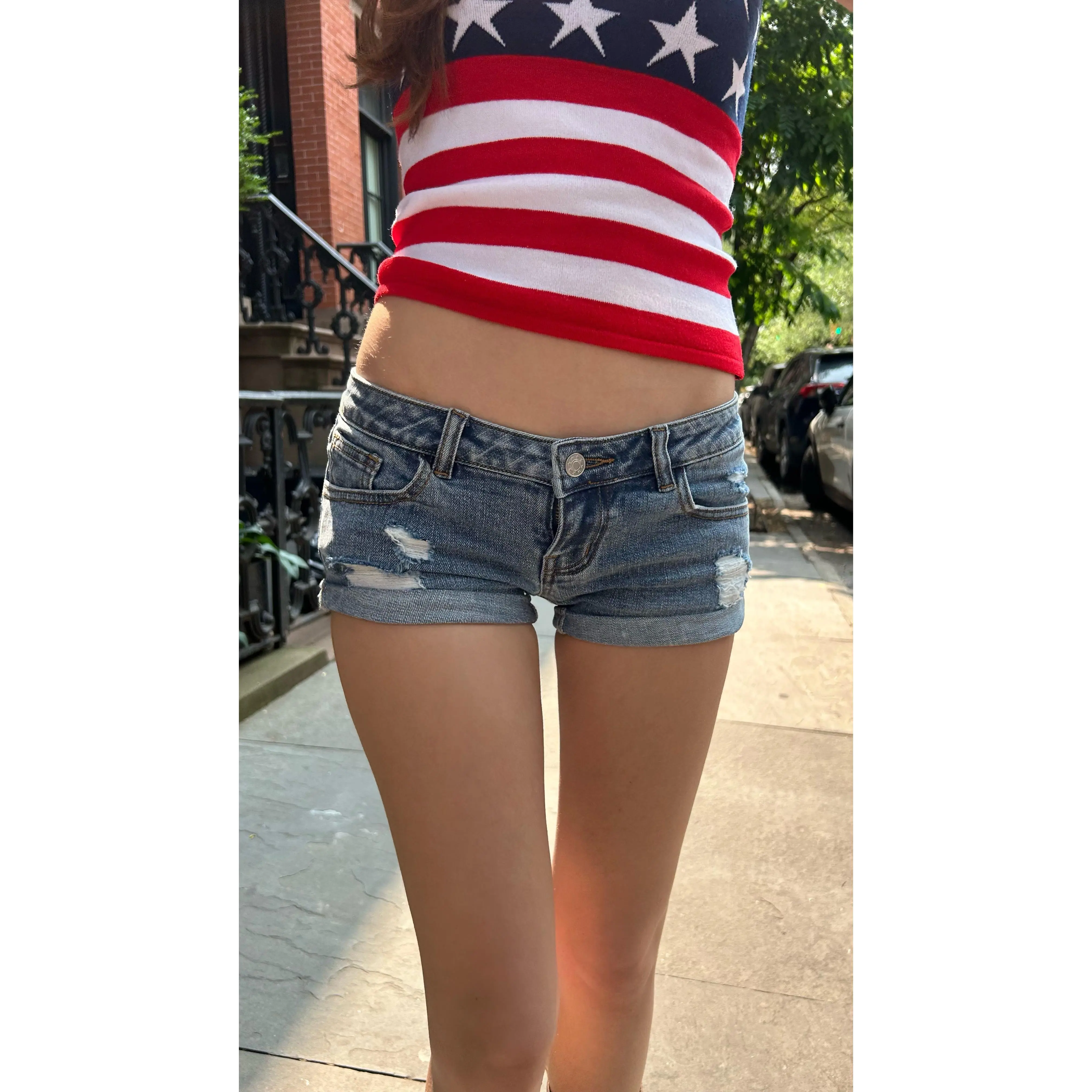 LOLA MICRO MINI SHORTS