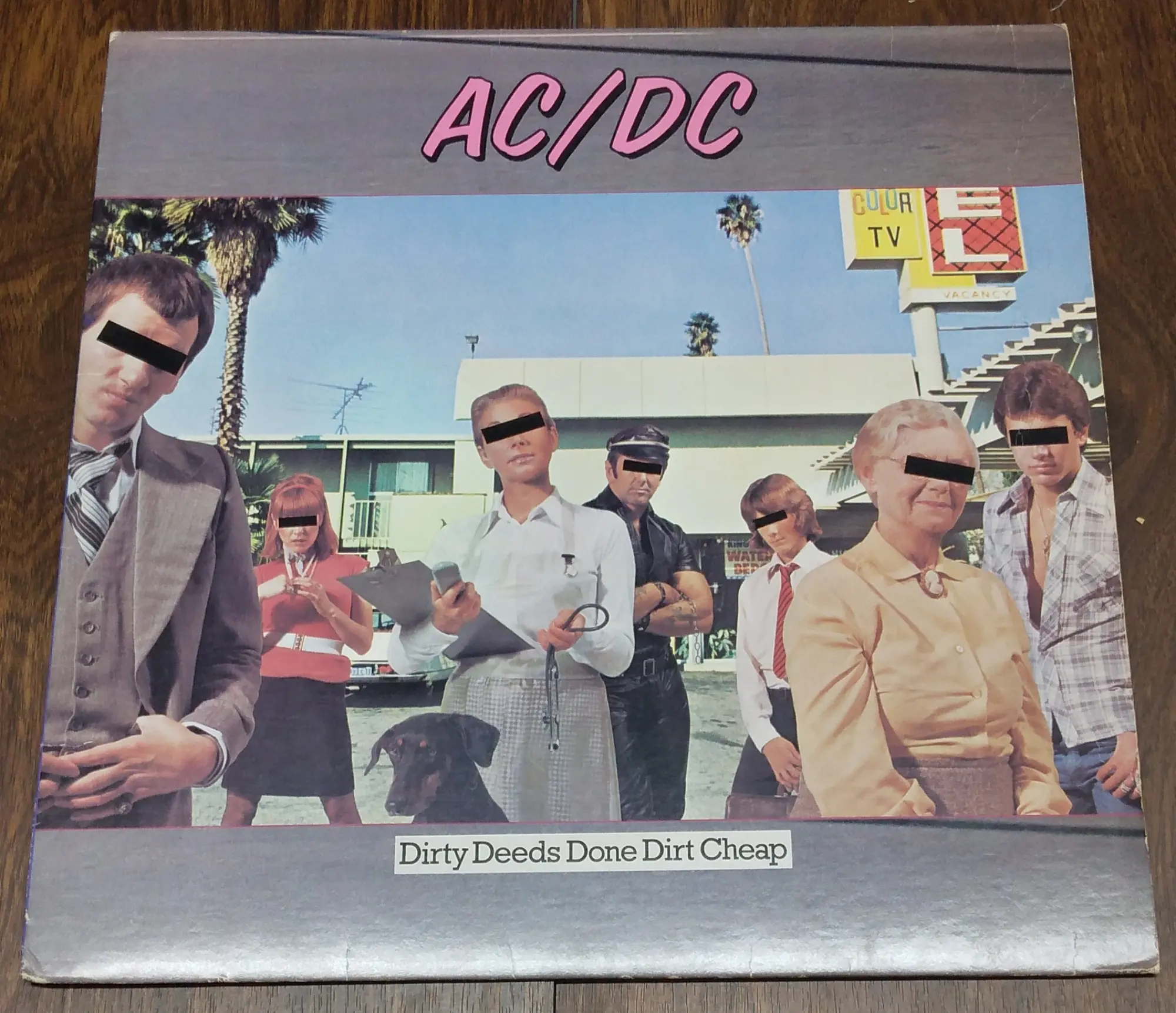 AC/DC - Dirty Deeds Done Dirt Cheap (1976, Vinyl LP - SD 16033) “Problem Child”