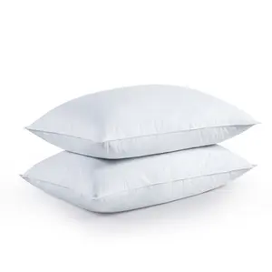 Bafode 2 Pack Feather Pillows for Side and Back Sleepers
