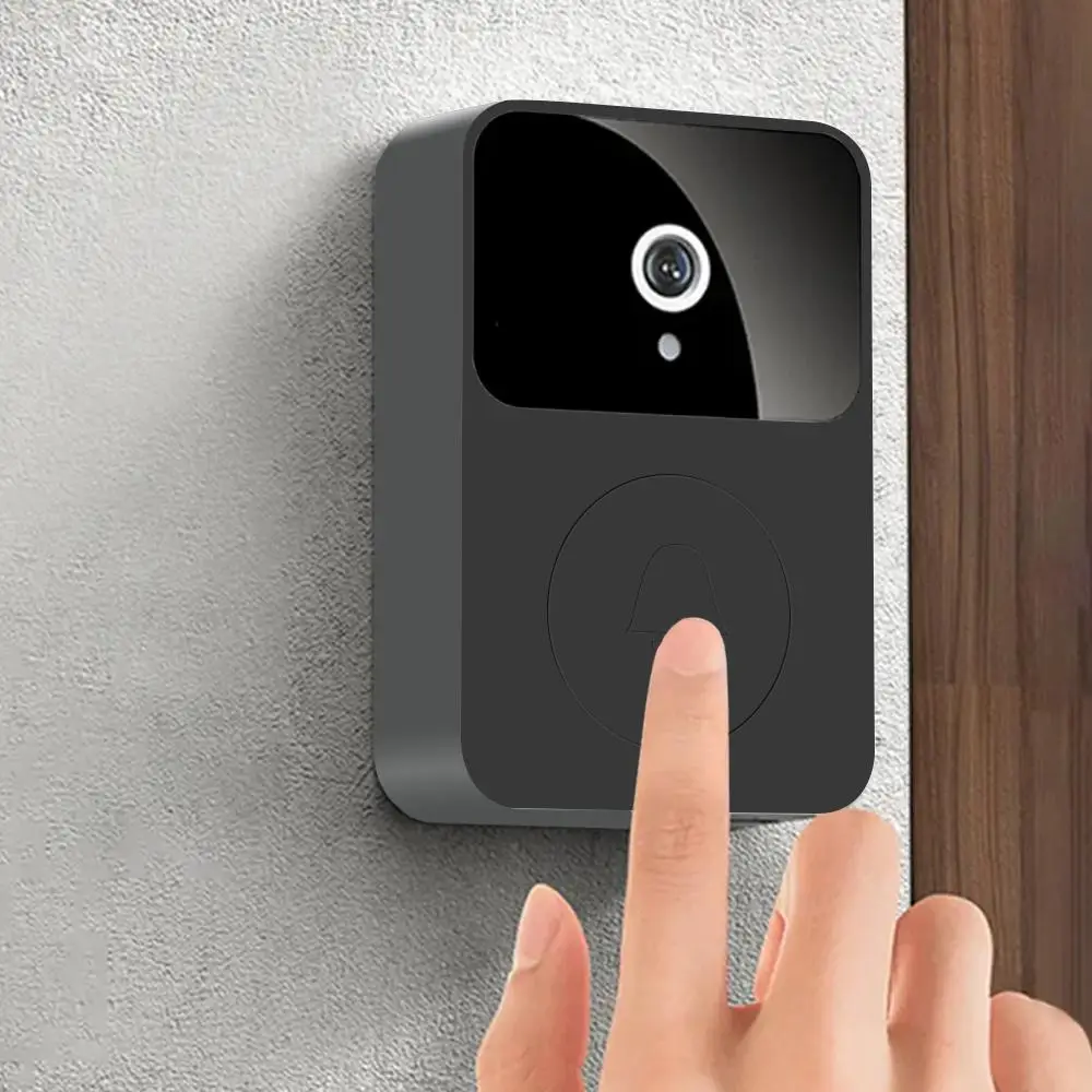 Wireless Doorbell with Camera, Smart Wireless Remote Video Doorbell for Summer, Intelligent Visual Doorbell, Home HD Night Vision WiFi Door Doorbell,