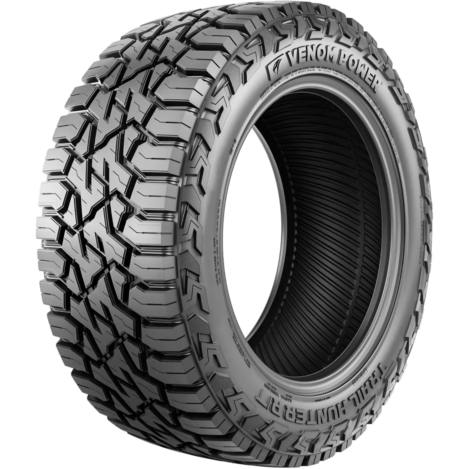 Tire Venom Power Trail Hunter R/T LT 285/65R18 Load E 10 Ply RT Rugged Terrain
