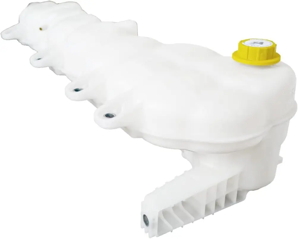 TORQUE 603-1316 Heavy Duty Coolant Tank Reservoir for 2018-2022 Freighliner Cascadia, Replaces OEM A0532836000 [Caps & Sensor Included] (TR609-CACT)