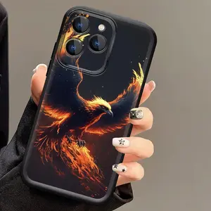 Phoenix Matte Soft TPU Phone Case For Infinix Hot Smart GT Zero Note 5 6 7 8 12 9 10 11 20i 20S 30i 40 40i 40X Play Lite Pro+ NFC HD Plus VIP