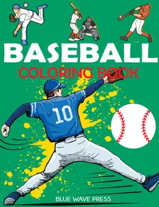 Baseball Coloring Book
