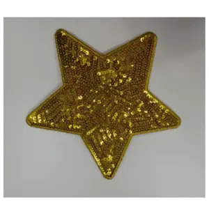 X-Large Star Iron On Patch