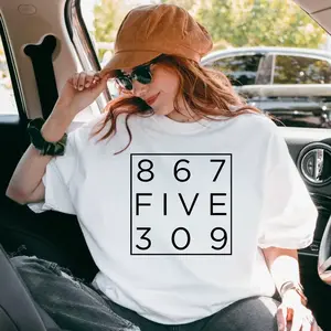 Retro 80s Cotton T-shirt Music Gift Funny Retro Gift T-shirt Music Lover Tommy Tutone