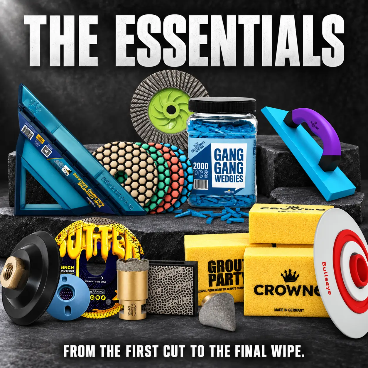 The Essentials — Professional Tile Tool Bundle