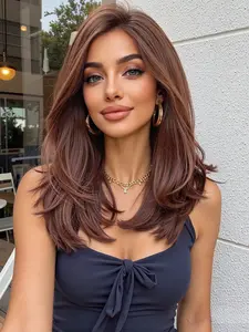 13*6 Lace Front Wig, Natural Looking Hairpiece for Versatile Styling, Comfortable and Breathable Cap for All-Day Wear, Lace Frontal Wig