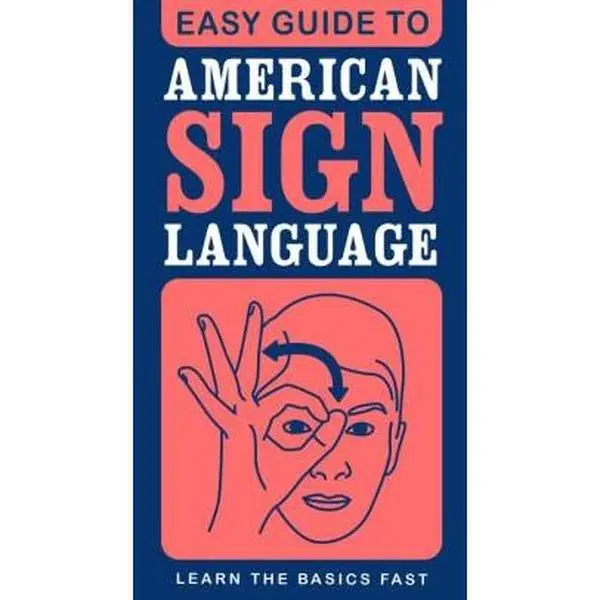Used Book - Soft Cover English Learning American Sign Language Easy Guide by Lora Heller (Editor), Fall River Press, 2014 Edition, 160 Pages, 0.98 lbs, Good Condition, Beginner-Friendly, Includes Highlights
