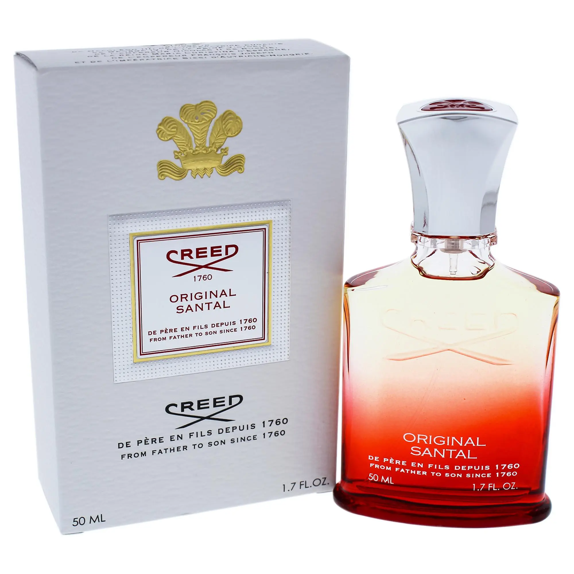 Creed Original Santal Classic Santal Unisex Fragrance - 1.7 oz EDP Spray, Single Bottle