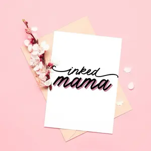 Inked Mama DTF Transfer - 11 Inch Transfer for T-Shirts, Easy to Use, Professional Results, Versatile Design