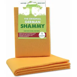 The  Reusable Shammy Cloth 20" x 14" - Super Absorbent Chamois Towel -  for , , , and RVs -  Viscose Sponge Cloth -  (1 Pack)