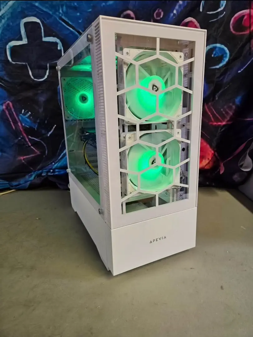 Custom RGB Gaming Desktop PC i7 3.40ghz SSD 1tb HDD 32gb RAM RTX 5060 Win 11