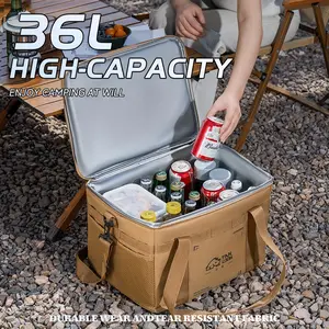 Insulation box, refrigerated box, bag, car refrigerator, outdoor ice pack, portable takeaway box, large-capacity household cold storage bag, Durable