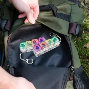 Mini Keyboard Fidget Keychain – Sensory Clicker for Kids, Teens & Adults with ADHD, Anxiety & Fidget Needs, Perfect Christmas Gift, Birthday Stocking Stuffer & Thanksgiving Fun Toy