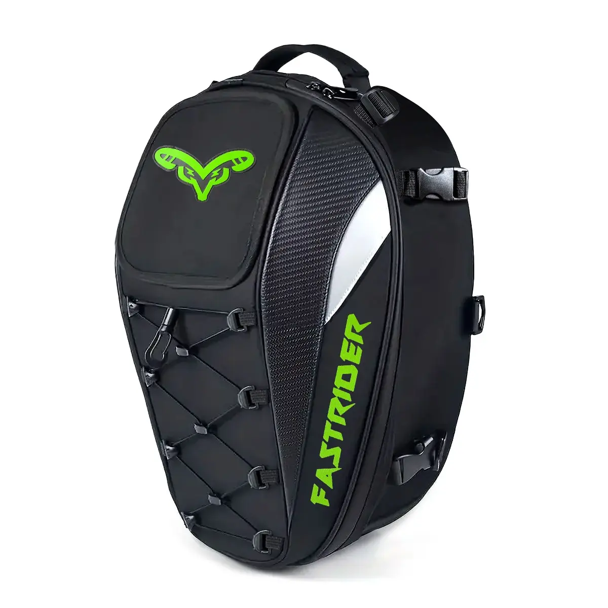 Large Capacity Tail Bag with Expandable Design, Durable Waterproof Motorcycle Road Bike Backpack, Ideal for Outdoor Adventures, Bike Accessories, Road Cycling Gear