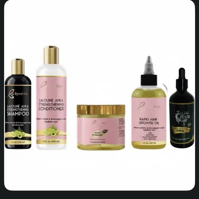 Hair sets shampoo Oil Pomade serum and conditioners - encourages healthier hair and longer Hair set Rosemary Argan Haircare Plant Nourishing Argan Oil Biotin Restore 5 pcs