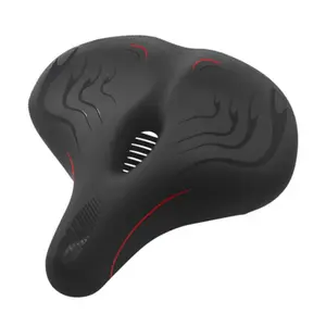 HAOQI Oversized Soft Bike seat Saddle