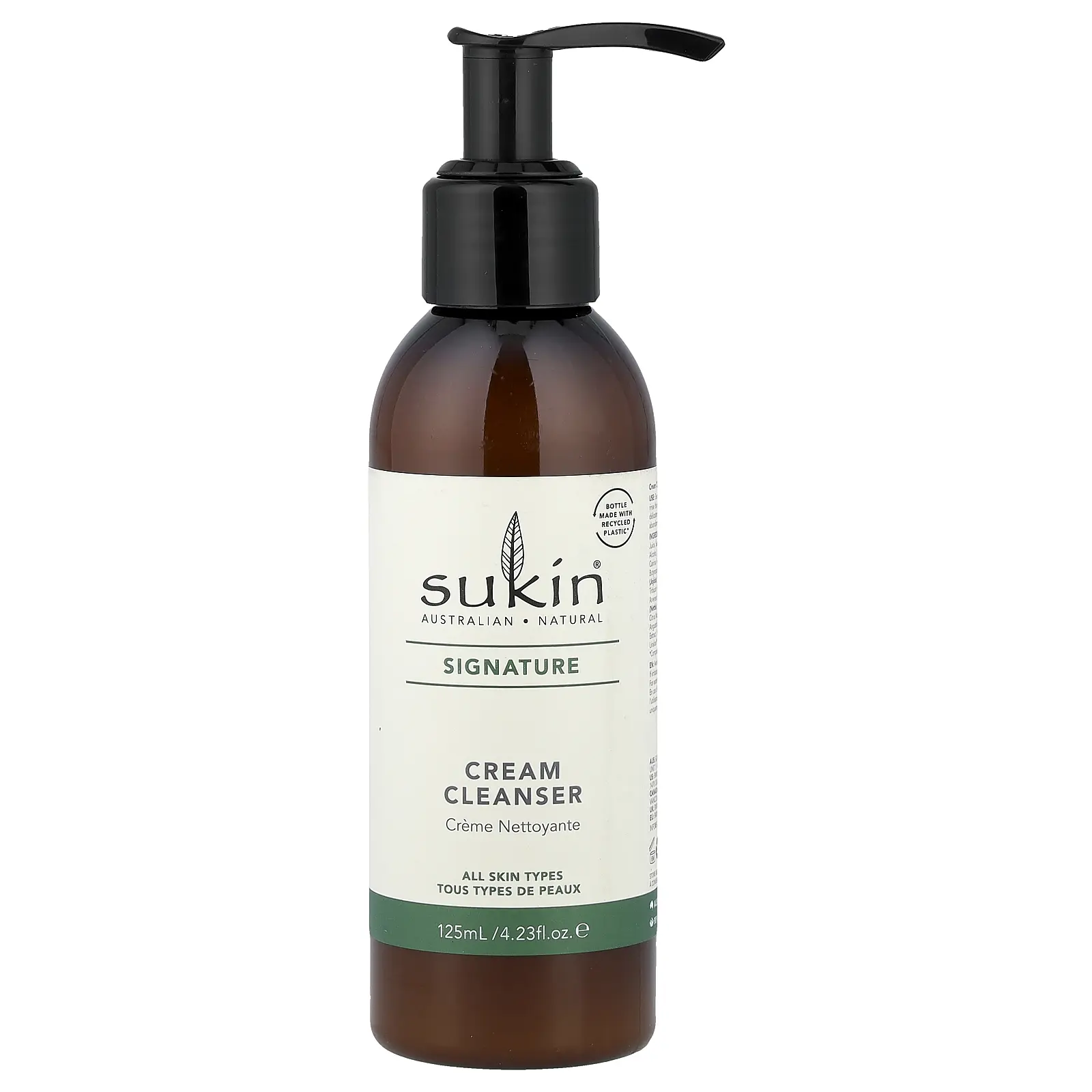 Sukin Signature, Cream Cleanser, 4.23 fl oz (125 ml)