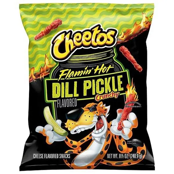 Flamin Hot Cheetos Dill Pickle 8.2oz