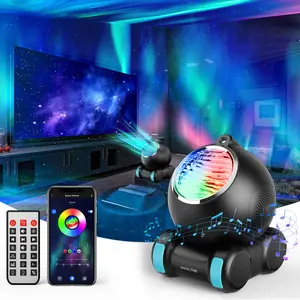 Galaxy Projector, Star Projector for Bedroom, Night Lights for Kids Room with White Noise, Bluetooth Speaker, Timer and Remote, Room Decor, Gifts for Kids, Adults, Birthday,Audio,Space,Starry