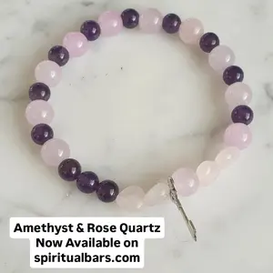Amethyst and Rose Quartz