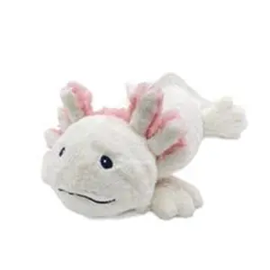 Warmies Weighted Stuffed Pink & White Cat Toy (Model 9090508) - Microwave-Safe Heat Therapy Soft Plush, Soft Cuddly Gift for Feline Playtime (Pet Supplies, Cat Accessories)