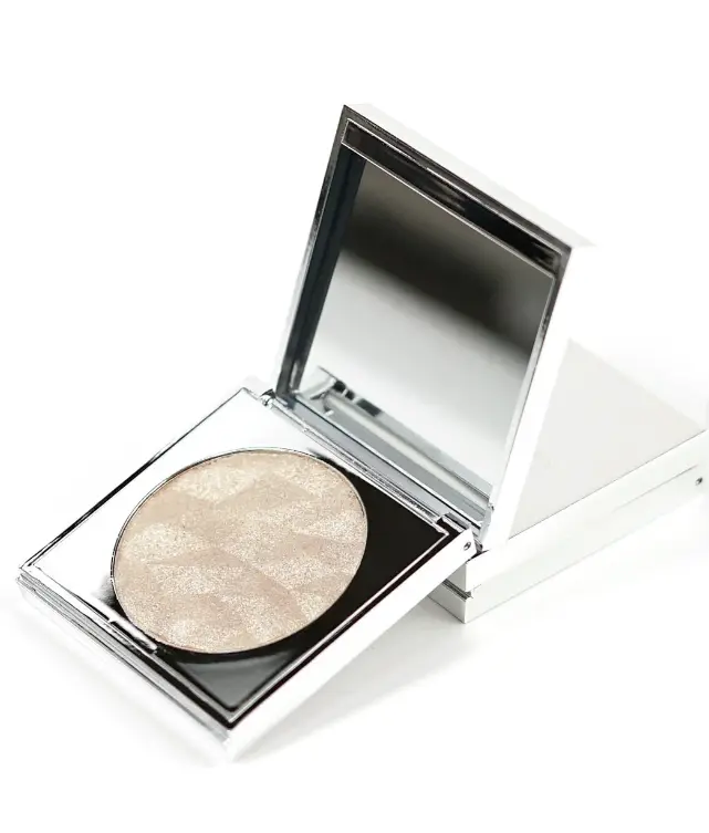 Kara Beauty Dazzling Lights Highlighter Makeup with Diamond Glitter & Pearl Shine for a Sunlit Glow, Alcohol-Free Pressed Powder for All Skin Types, 6.6g, Face & Body